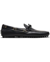 Car Shoe - Lace-Up Leather Boat Shoes - Lyst