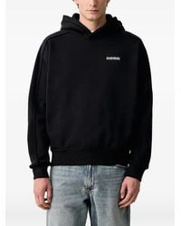 Napapijri - Sudadera Teza Con Capucha Y Parche Del Logo - Lyst