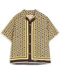 Valentino Garavani - Logo-Print Short-Sleeve Shirt - Lyst