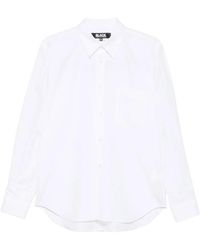 COMME DES GARÇON BLACK - Patch-Pocket Shirt - Lyst