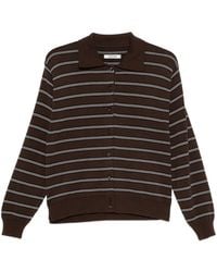 Cordera - Button-Fastening Striped Cardigan - Lyst