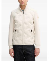Guess - Quilted Zip Jacket - Lyst