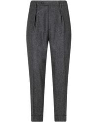Berwich - Pantalon Chiaia À Motif De Chevrons - Lyst