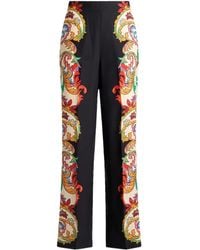 Etro - Wide Trousers - Lyst