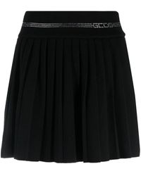 Gcds - Bling Pleated Miniskirt - Lyst