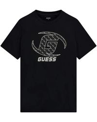 Guess - Slim-Fit Logo T-Shirt - Lyst