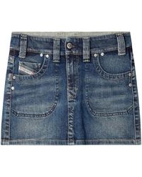 DIESEL - De-Rago-Re Mini Skirt - Lyst