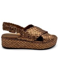 Pons Quintana - Forli Woven Crossover Sandals - Lyst