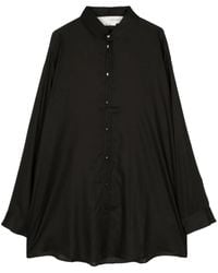 Isabel Benenato - Chemise En Coton À Coupe Longue - Lyst