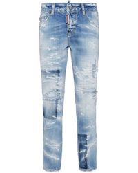 DSquared² - Super Ripped Cool Jeans - Lyst