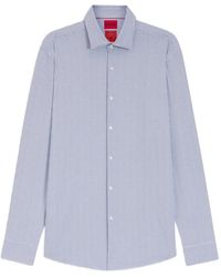 HUGO - Patterned Shirt - Lyst