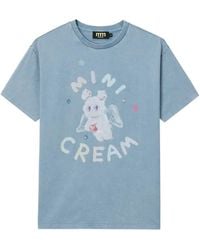 Mini Cream - Graphic-Print Cotton T-Shirt - Lyst