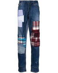 Greg Lauren - X Tommy Hilfiger jean à design patchwork - Lyst