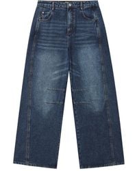 Mini Cream - Panelled Jeans - Lyst