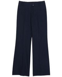 3.1 Phillip Lim - Pinstripe-Pattern Trousers - Lyst