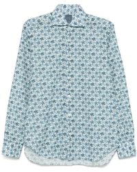 Barba Napoli - Floral-Print Shirt - Lyst