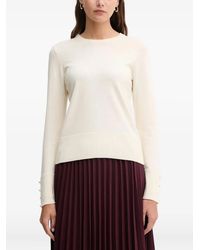Barbour - Buttoned Cuff Sweater - Lyst
