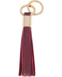 Lancel - Schlüsselanhänger Mit Quaste - Lyst