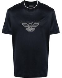 Emporio Armani - T-shirt con logo - Lyst