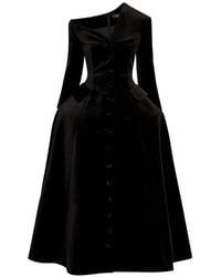 A.W.A.K.E. MODE - Off-Shoulder Basque Maxi Dress - Lyst