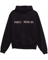 Purple Brand - Artifact Diamond-Pattern Hoodie - Lyst