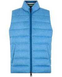Herno - Zip-Up Padded Gilet - Lyst