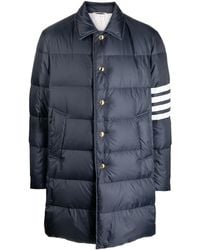 Thom Browne - 4-Bar Matte Nylon Coat - Lyst
