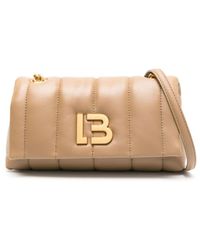 Bimba Y Lola - Small Logo-plaque Leather Crossbody Bag - Lyst