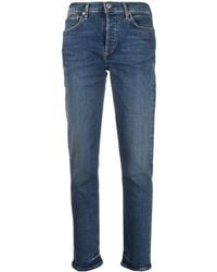 Citizens of Humanity - Halbhohe Slim-Fit-Jeans - Lyst