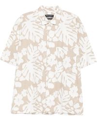 Marc O' Polo - Leaf-Print Shirt - Lyst
