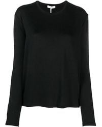 Rag & Bone - Rundhals-Top Mit Tiefen Schultern - Lyst