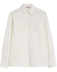 Jil Sander - Cut-Out Back Shirt - Lyst