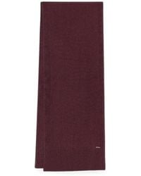Paul & Shark - Ribbed-Trim Scarf - Lyst