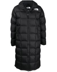 north face extra long coat
