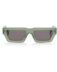 Off-White c/o Virgil Abloh - Manchester Rectangle-frame Sunglasses - Lyst