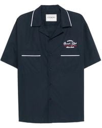 Iceberg - Overhemd Met Geborduurd Logo En Afwerking - Lyst