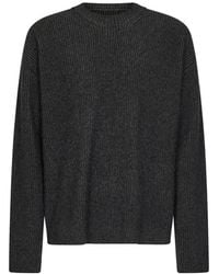 Uma Wang - Ribbed-Knit Crew-Neck Sweater - Lyst