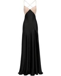 ROSERRY - Seville Two-Tone Backless Maxi Dress - Lyst