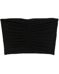 James Perse - Top Con Ruches - Lyst