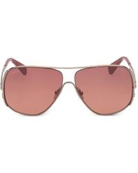 Max Mara - Pilot-Frame Sunglasses - Lyst