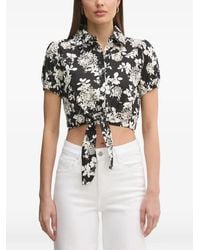 GAUDI - Floral-Pattern Shirt - Lyst