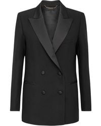 Philipp Plein - Double-Breasted Boxy Blazer - Lyst