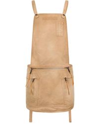 DSquared² - Vestido Corto Con Bolsillo Con Cremallera - Lyst