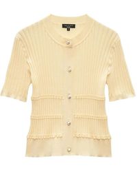 Rag & Bone - Stacey Ribbed-Knit Cardigan - Lyst