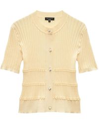 Rag & Bone - Stacey リブニット カーディガン - Lyst