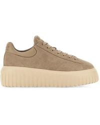 Hogan - Baskets H-Stripes En Daim - Lyst