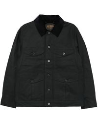 Filson - Chaqueta Con Botones Y Cuello De Pana - Lyst