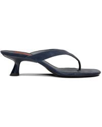 Simon Miller - Beep Suede Heeled Sandals - Lyst
