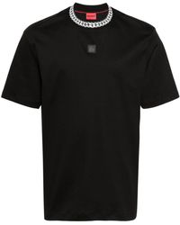 HUGO - T-shirt con stampa - Lyst