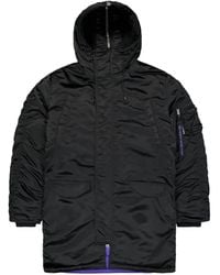 Alpha Industries - Hooded Padded Coat - Lyst